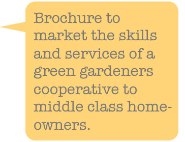 green gardener brochure