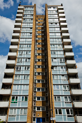 Hackney tower block