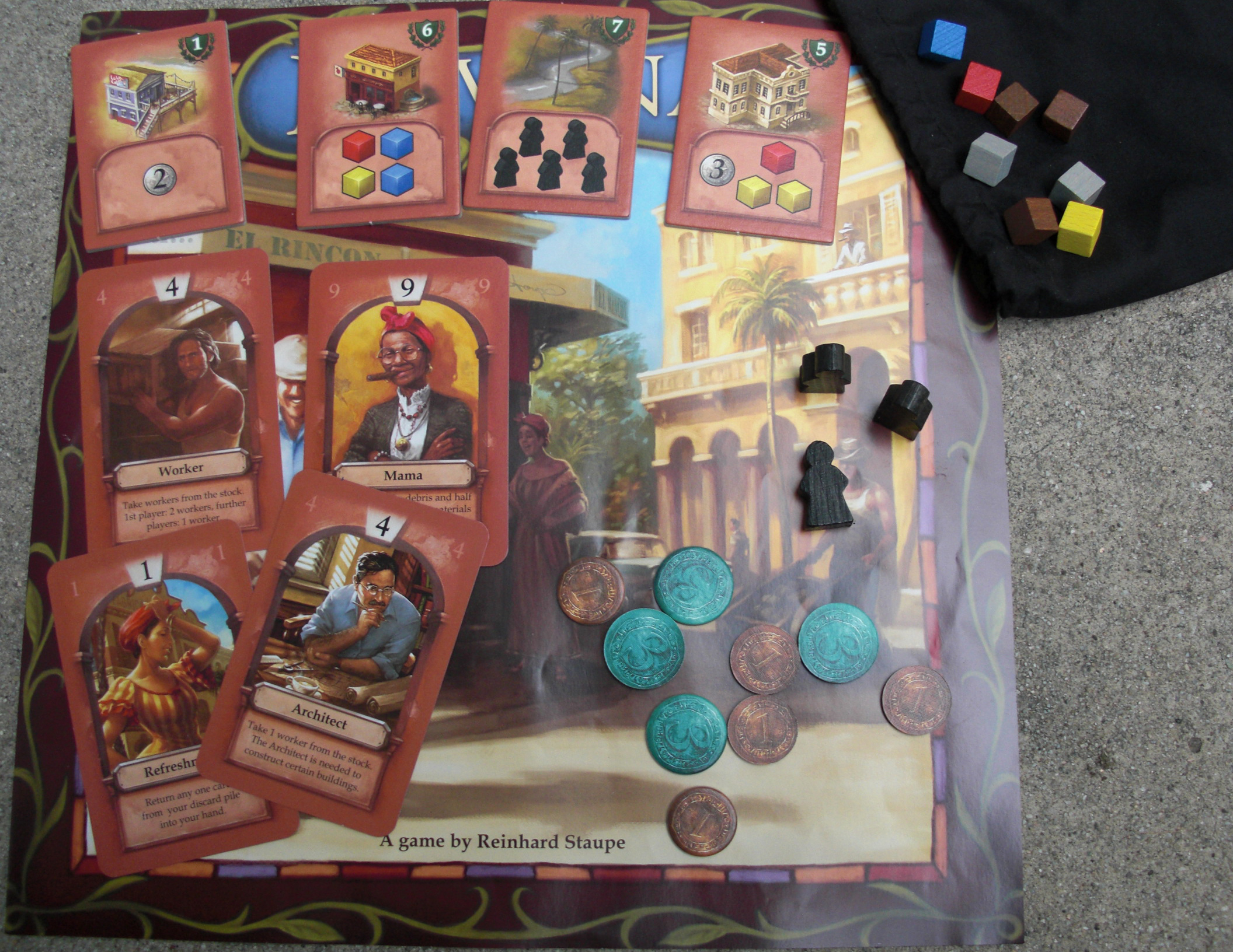 Havana game pieces