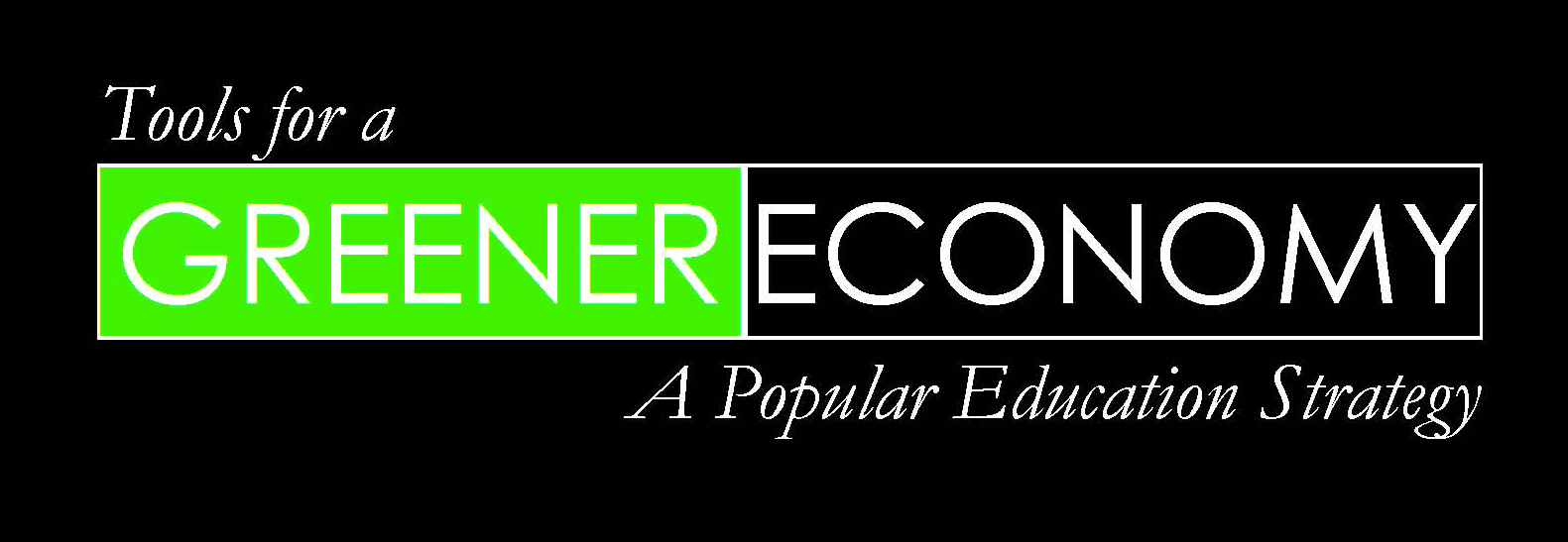 Tools for a Greener Economy