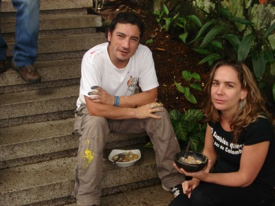 Marcelo (DjLu), Catalina, y Sancocho