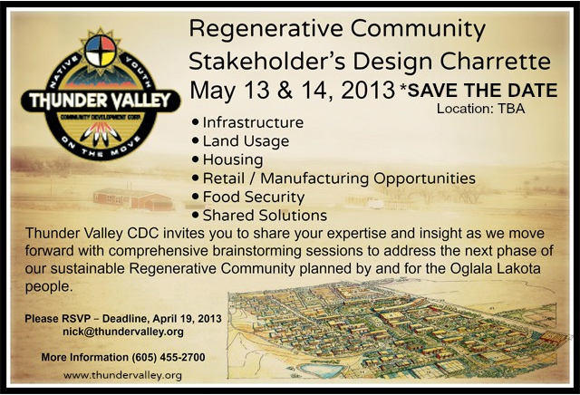 Thunder Valley desigb charette