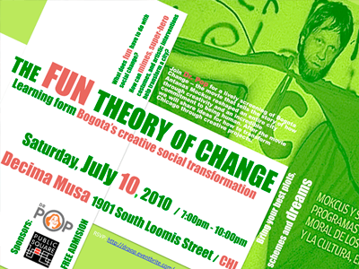 Bogota Change Chicago flier