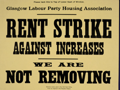 Glasgow Rent Strike 1915
